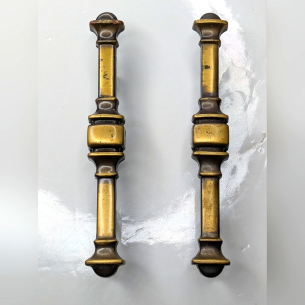 Vintage Amerock Brass Drawer Pulls 0234-1